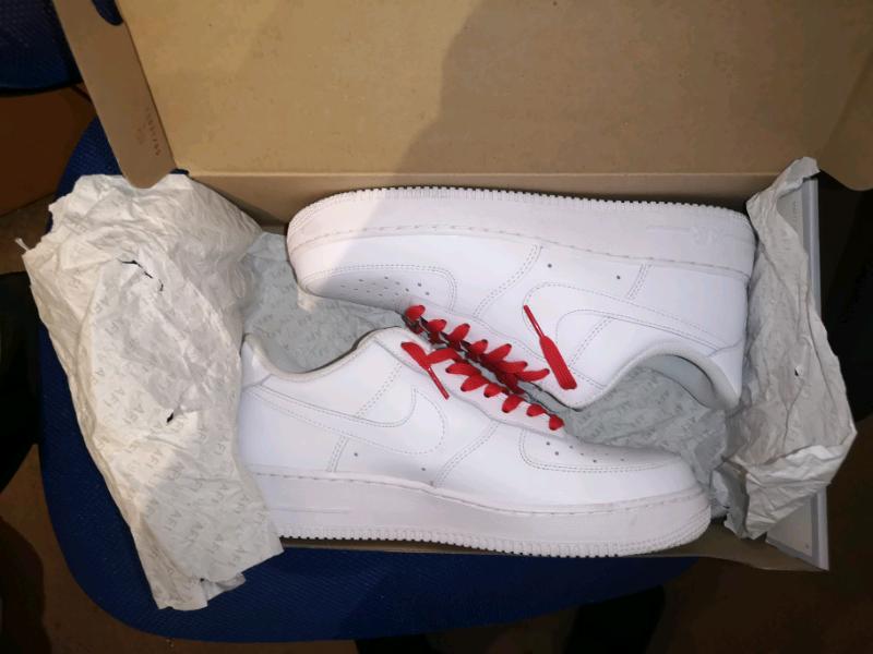 af1 white size 8